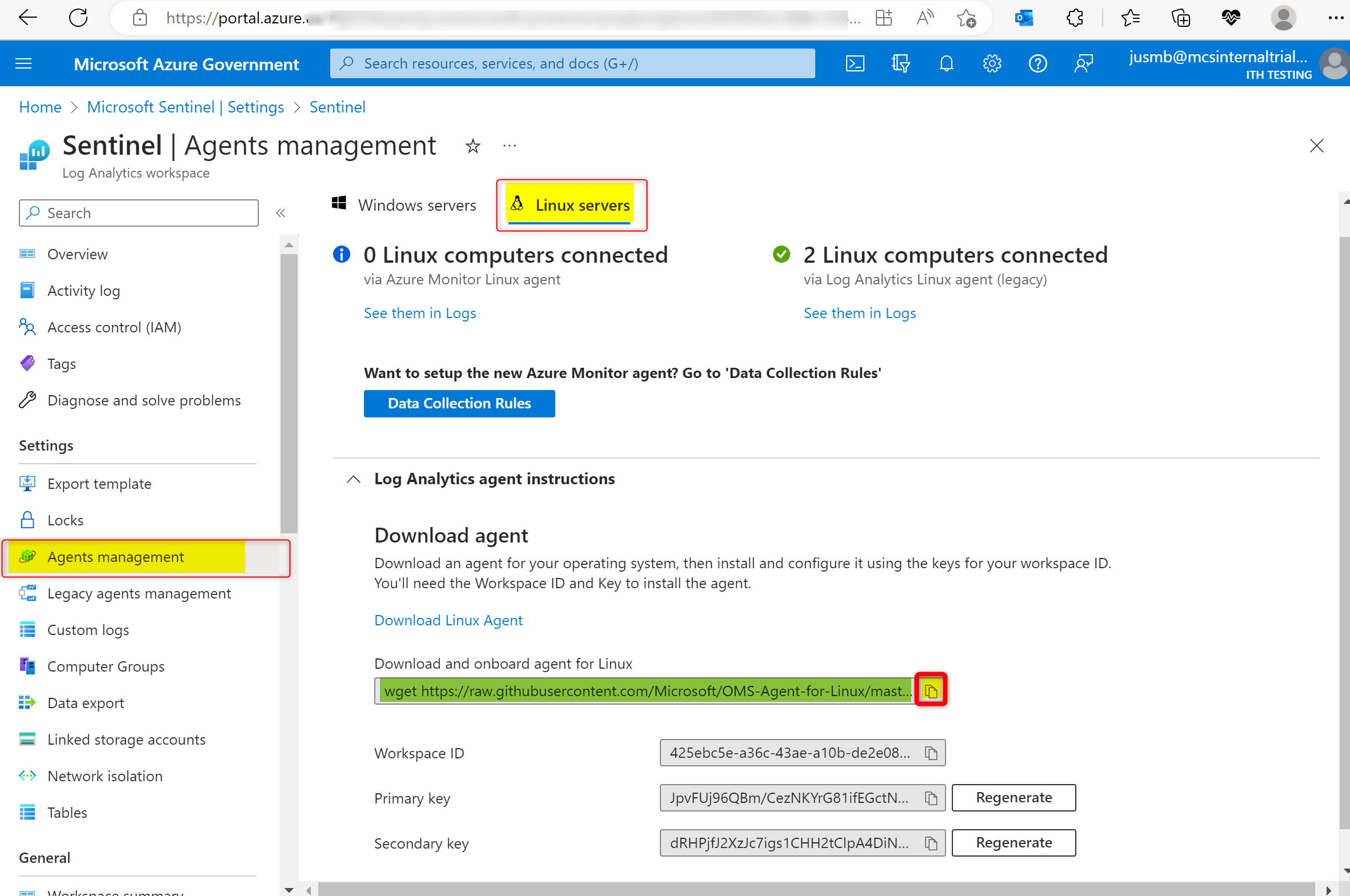 Azure Sentinel and Syslog - Linux Agent 2